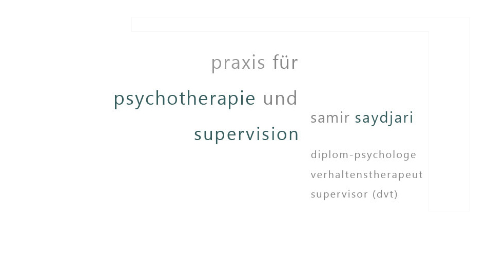 Praxis Samir Saydjari - Praxis für Psychotherapie und Supervision in Bad Homburg Dornholzhausen